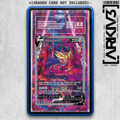 ARKIV3 TAG graded front - Blue