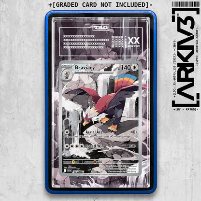 ARKIV3 TAG graded front - Blue