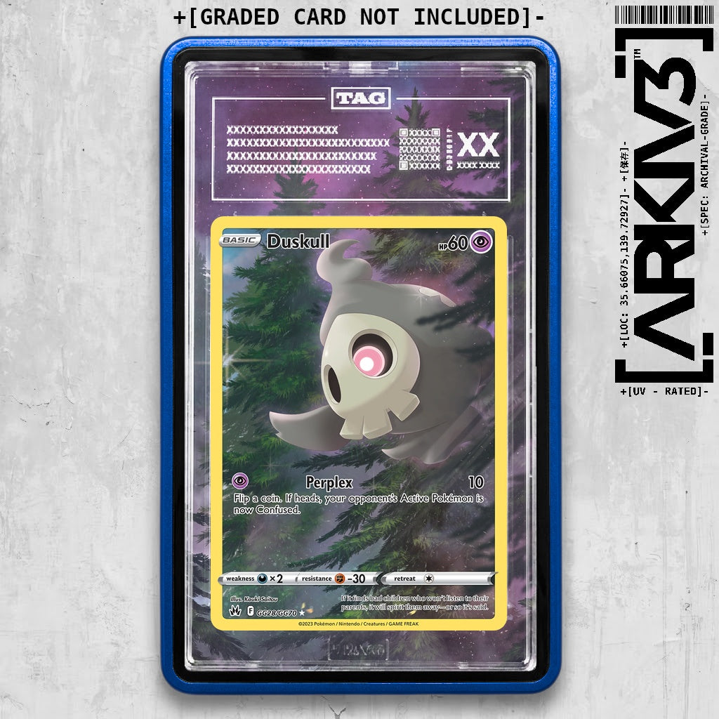 ARKIV3 TAG graded front - Blue