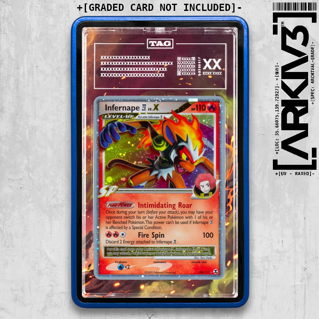 ARKIV3 TAG graded front - Blue