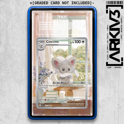 ARKIV3 TAG graded front - Blue