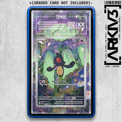 ARKIV3 TAG graded front - Blue