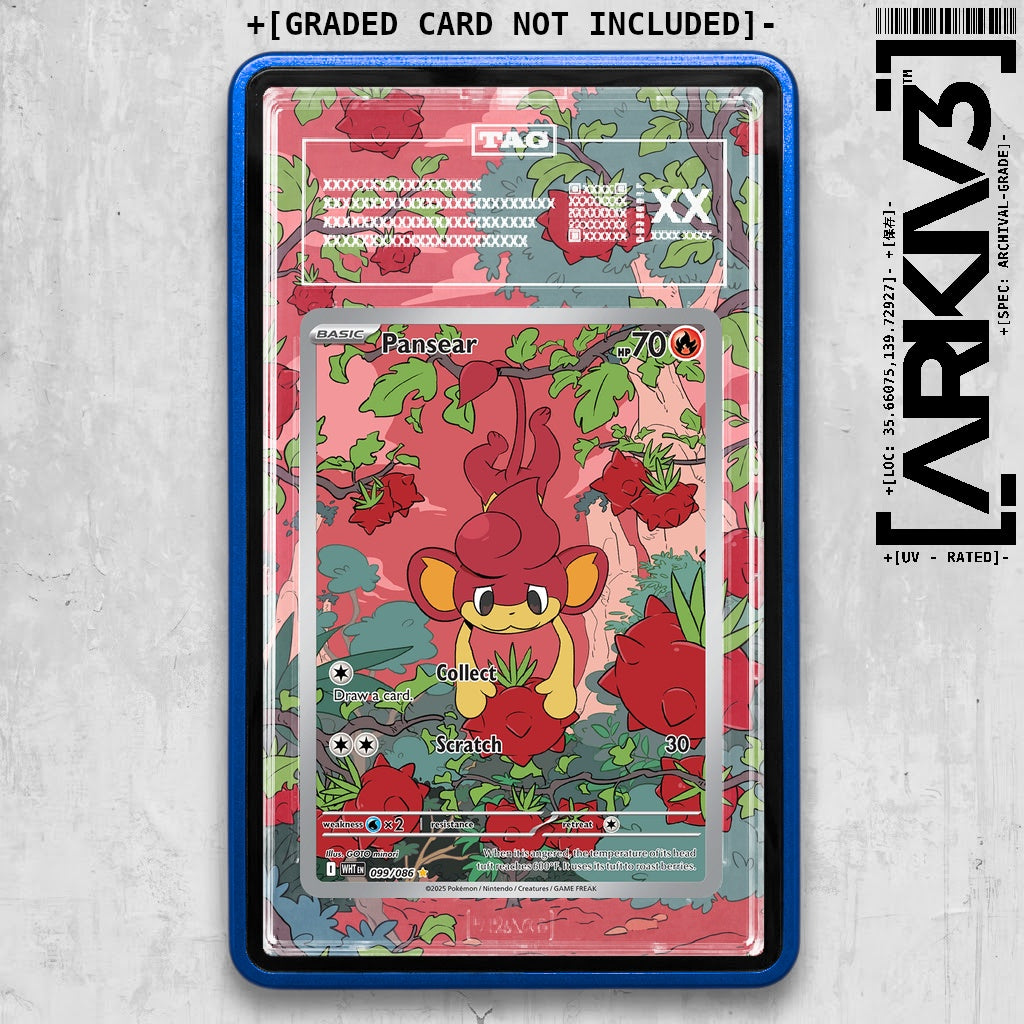 ARKIV3 TAG graded front - Blue