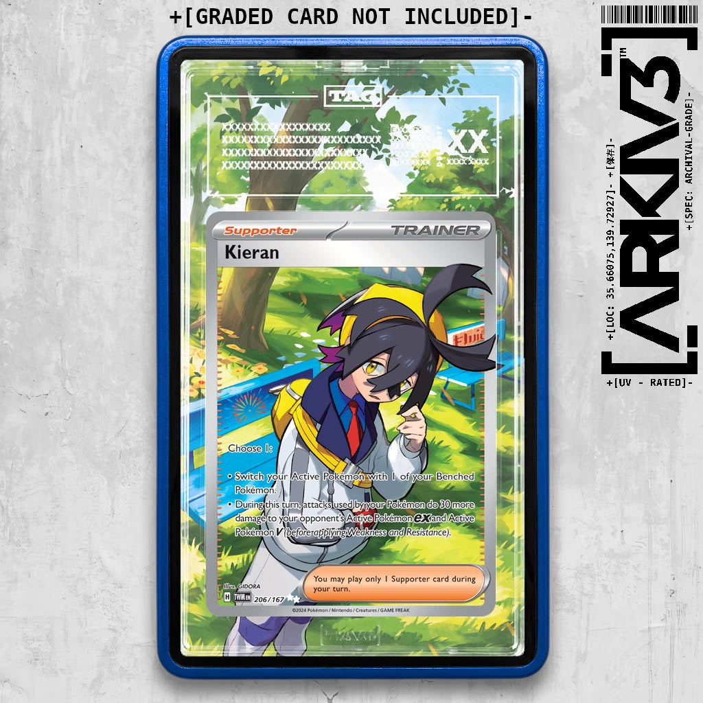 ARKIV3 TAG graded front - Blue