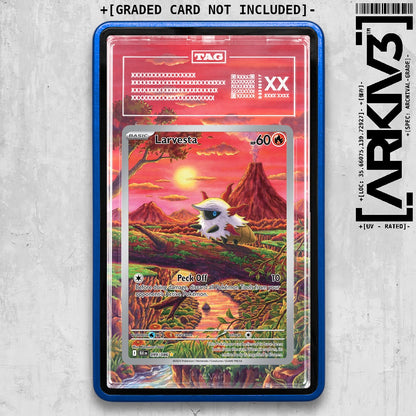 ARKIV3 TAG graded front - Blue