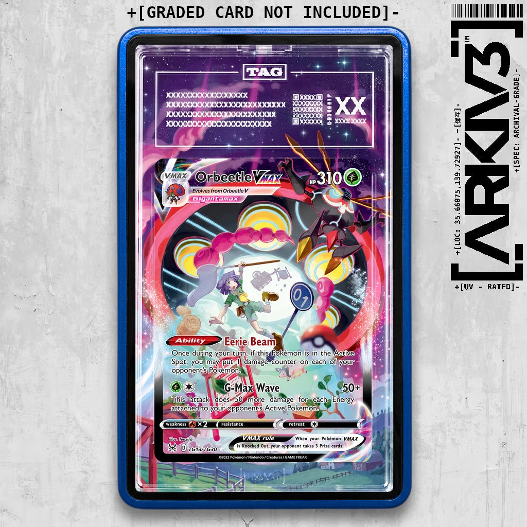 ARKIV3 TAG graded front - Blue