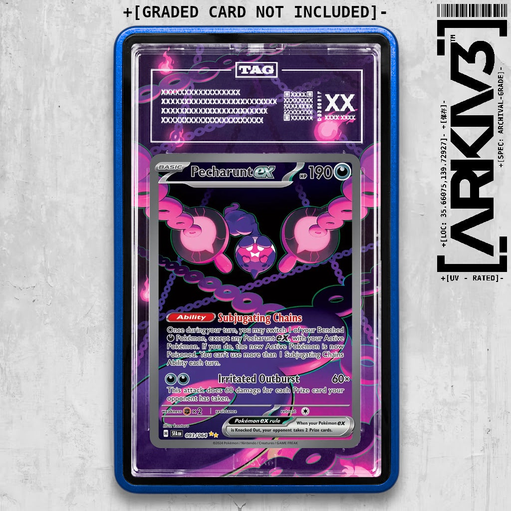 ARKIV3 TAG graded front - Blue