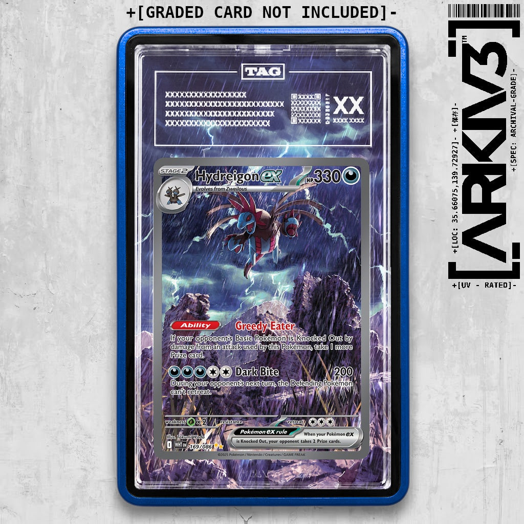 ARKIV3 TAG graded front - Blue