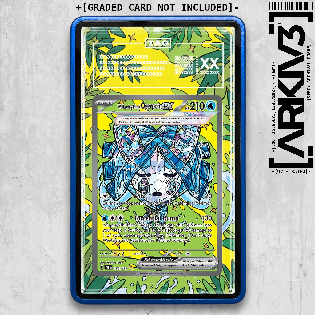 ARKIV3 TAG graded front - Blue