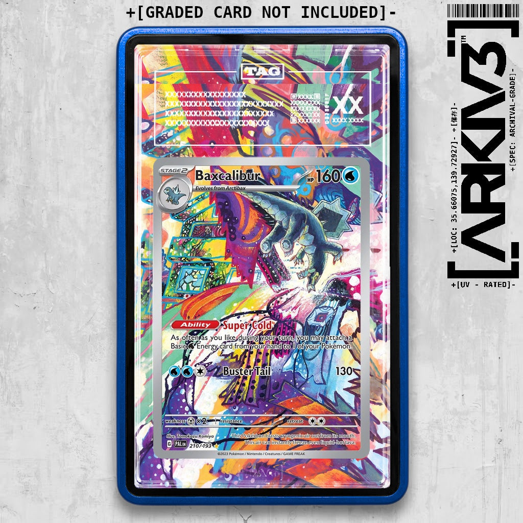 ARKIV3 TAG graded front - Blue
