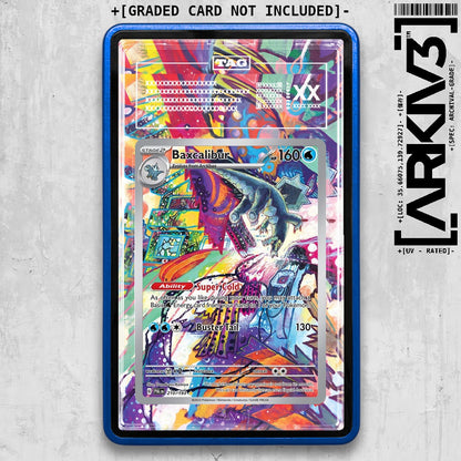 ARKIV3 TAG graded front - Blue