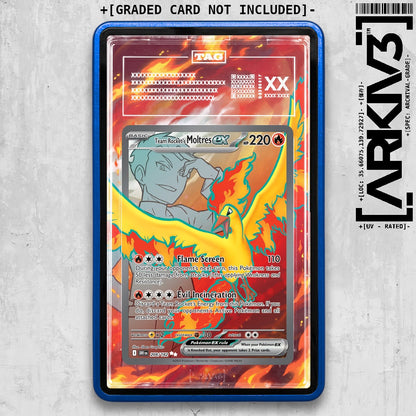 ARKIV3 TAG graded front - Blue