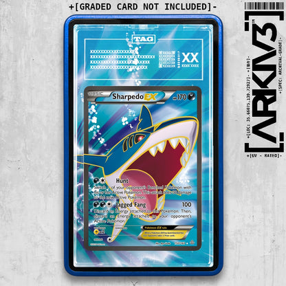 ARKIV3 TAG graded front - Blue