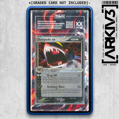 ARKIV3 TAG graded front - Blue