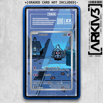 ARKIV3 TAG graded front - Blue