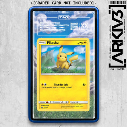 ARKIV3 TAG graded front - Blue