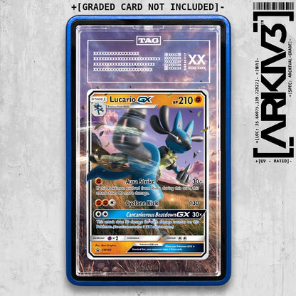 ARKIV3 TAG graded front - Blue