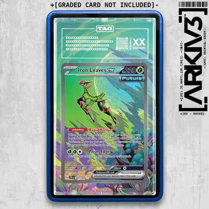 ARKIV3 TAG graded front - Blue