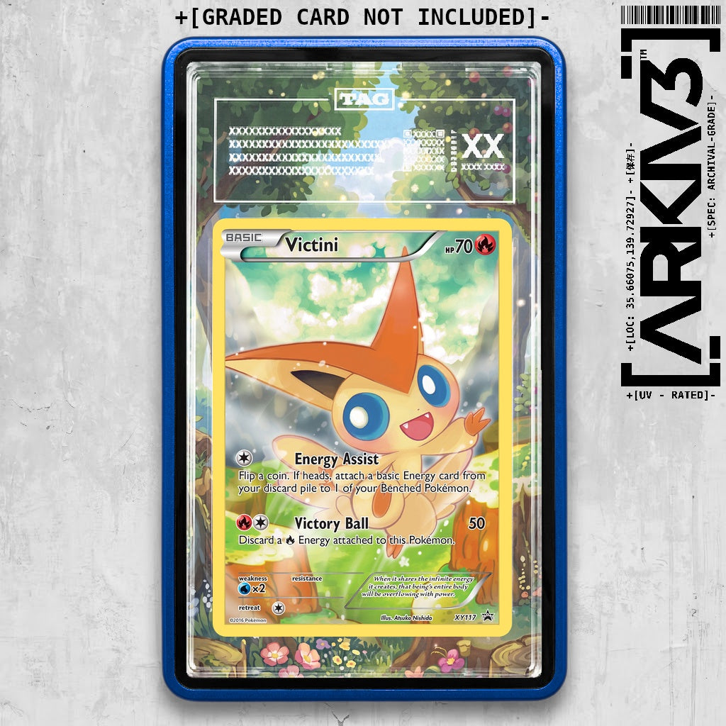 ARKIV3 TAG graded front - Blue