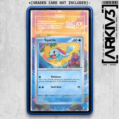 ARKIV3 TAG graded front - Blue