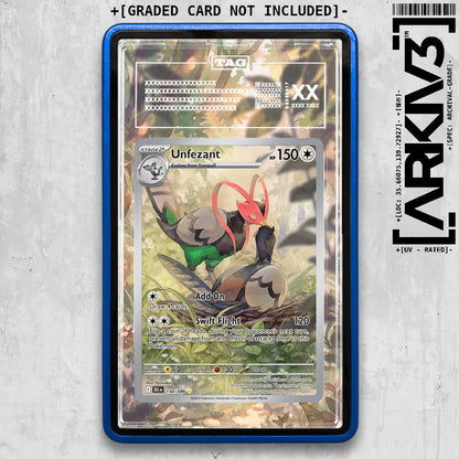 ARKIV3 TAG graded front - Blue
