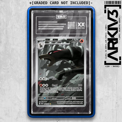 ARKIV3 TAG graded front - Blue