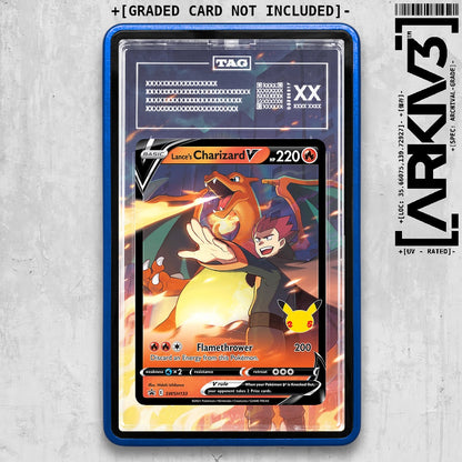 ARKIV3 TAG graded front - Blue