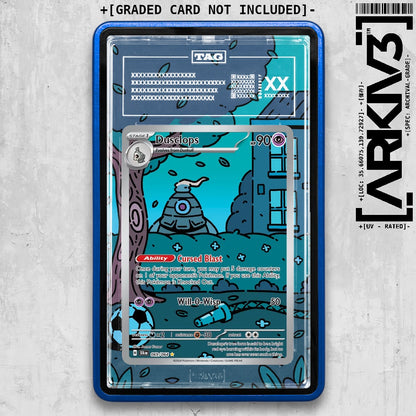 ARKIV3 TAG graded front - Blue
