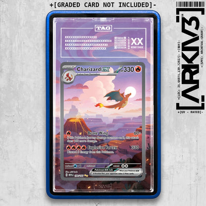 ARKIV3 TAG graded front - Blue