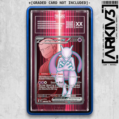 ARKIV3 TAG graded front - Blue