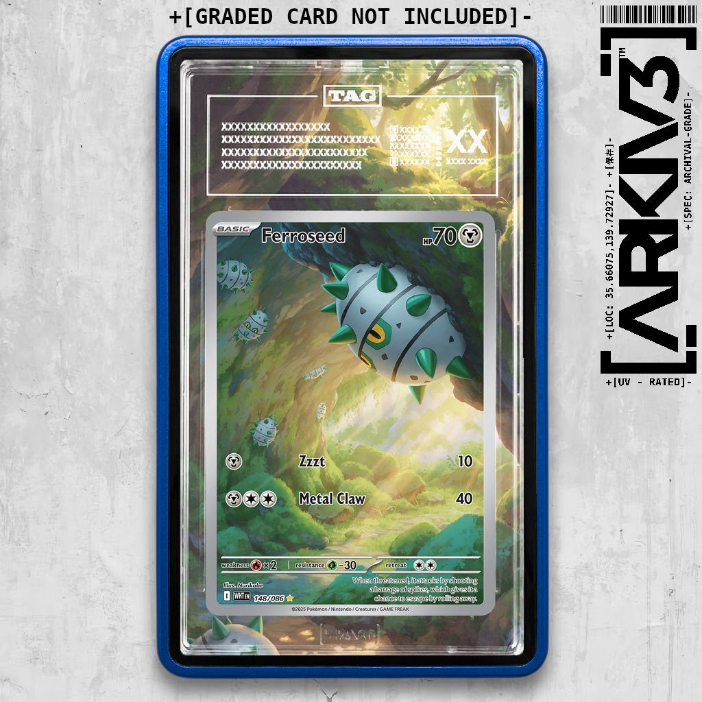 ARKIV3 TAG graded front - Blue
