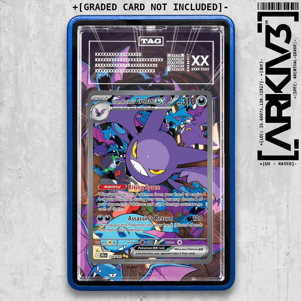ARKIV3 TAG graded front - Blue