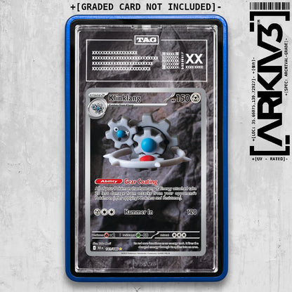 ARKIV3 TAG graded front - Blue