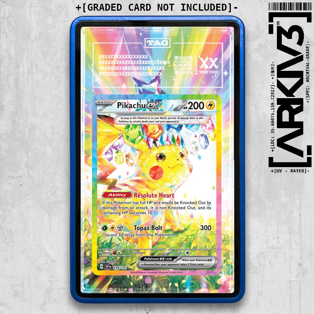 ARKIV3 TAG graded front - Blue