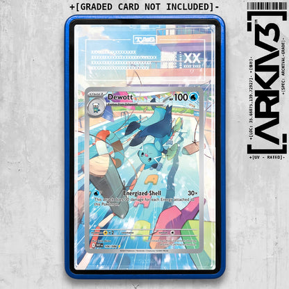 ARKIV3 TAG graded front - Blue