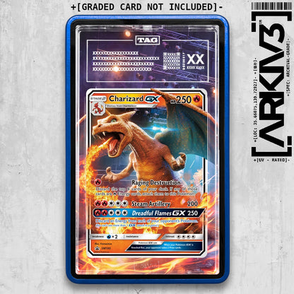 ARKIV3 TAG graded front - Blue