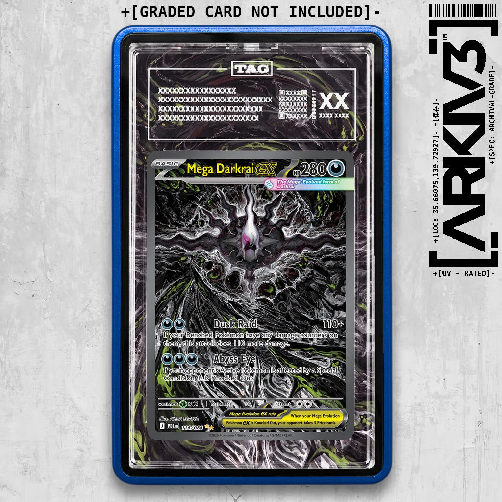 ARKIV3 TAG graded front - Blue