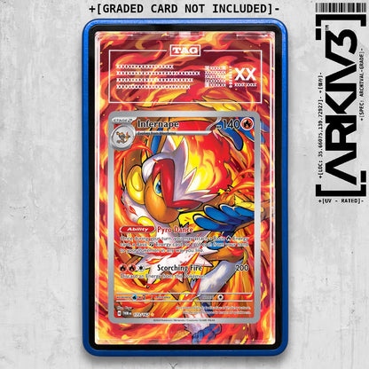 ARKIV3 TAG graded front - Blue