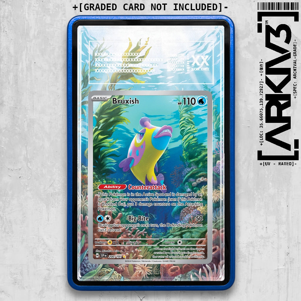ARKIV3 TAG graded front - Blue
