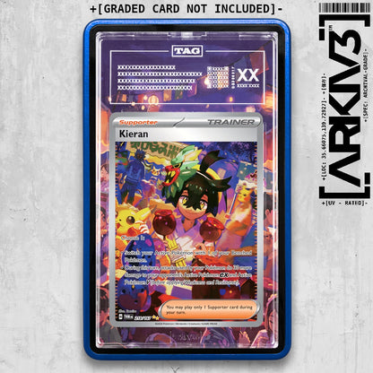 ARKIV3 TAG graded front - Blue