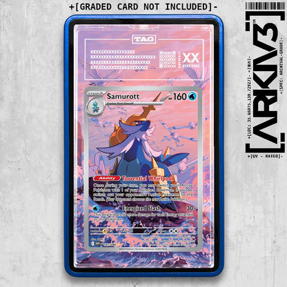 ARKIV3 TAG graded front - Blue