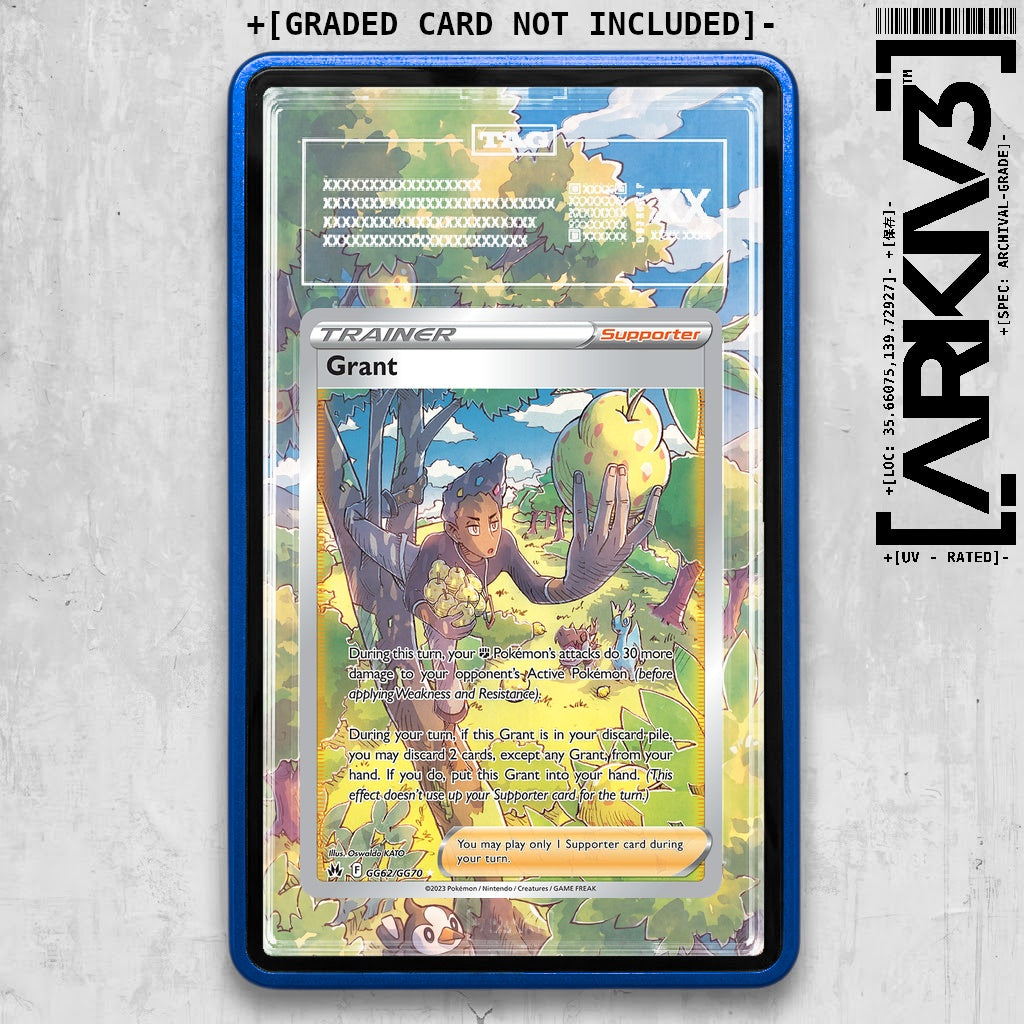ARKIV3 TAG graded front - Blue