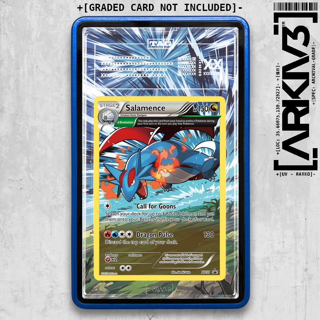 ARKIV3 TAG graded front - Blue