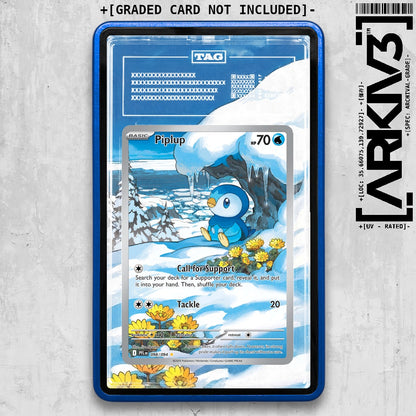ARKIV3 TAG graded front - Blue
