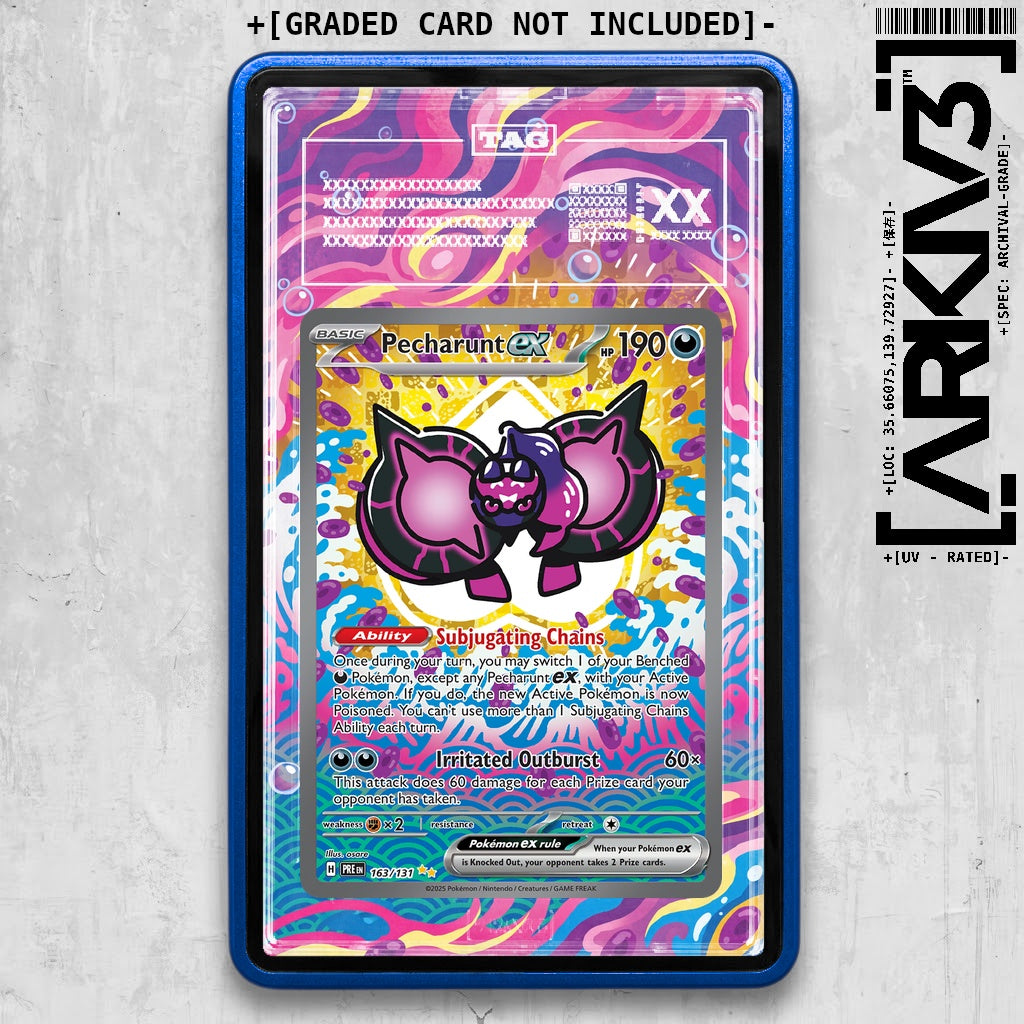 ARKIV3 TAG graded front - Blue