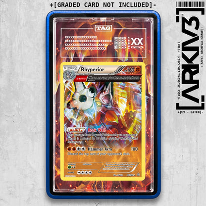 ARKIV3 TAG graded front - Blue