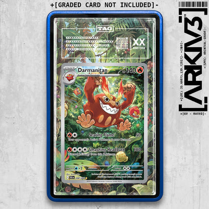 ARKIV3 TAG graded front - Blue