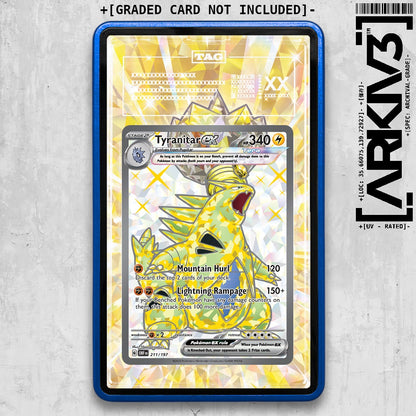 ARKIV3 TAG graded front - Blue