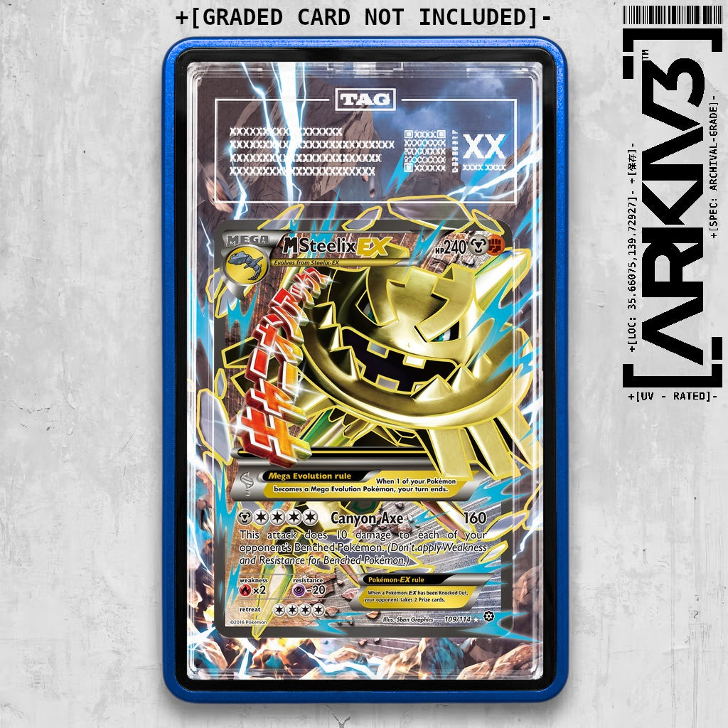 ARKIV3 TAG graded front - Blue