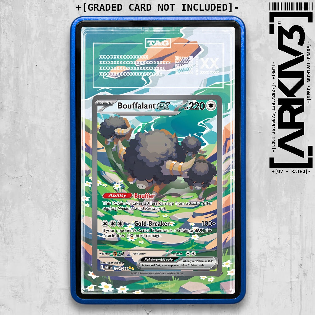 ARKIV3 TAG graded front - Blue